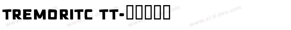 TremorITC TT字体转换